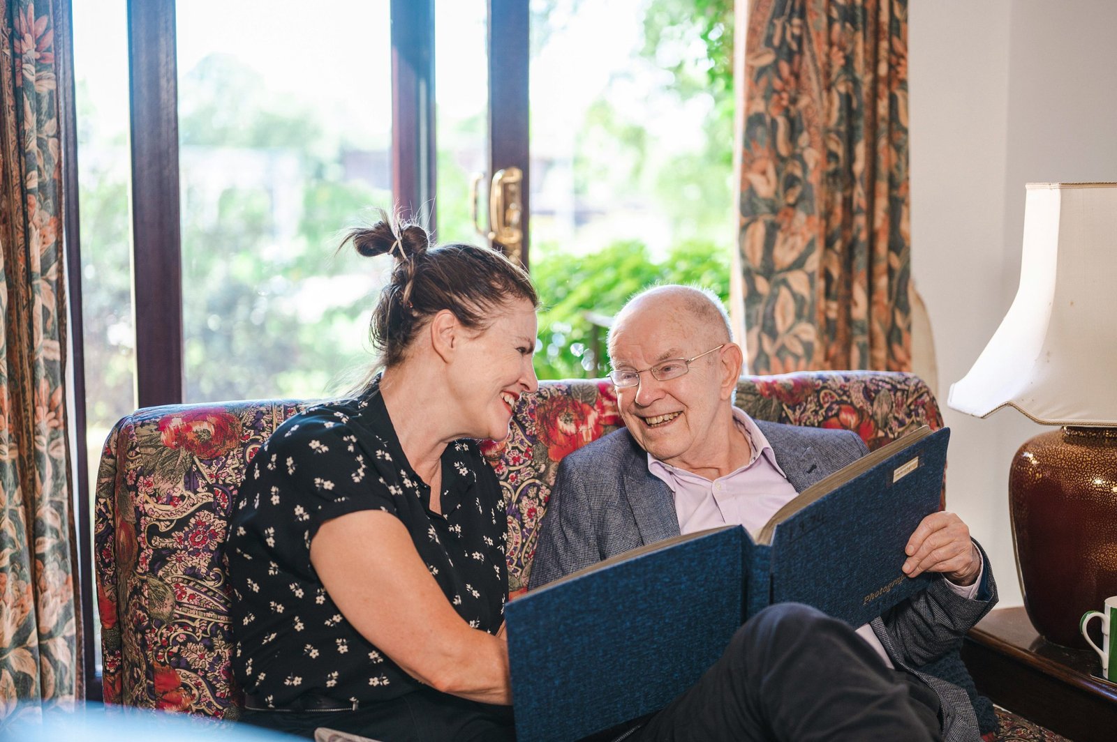 Caregiver providing 245D individualized home supports